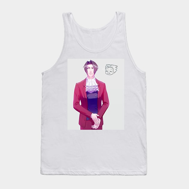 Handsome Miles! Tank Top by dat_cravat